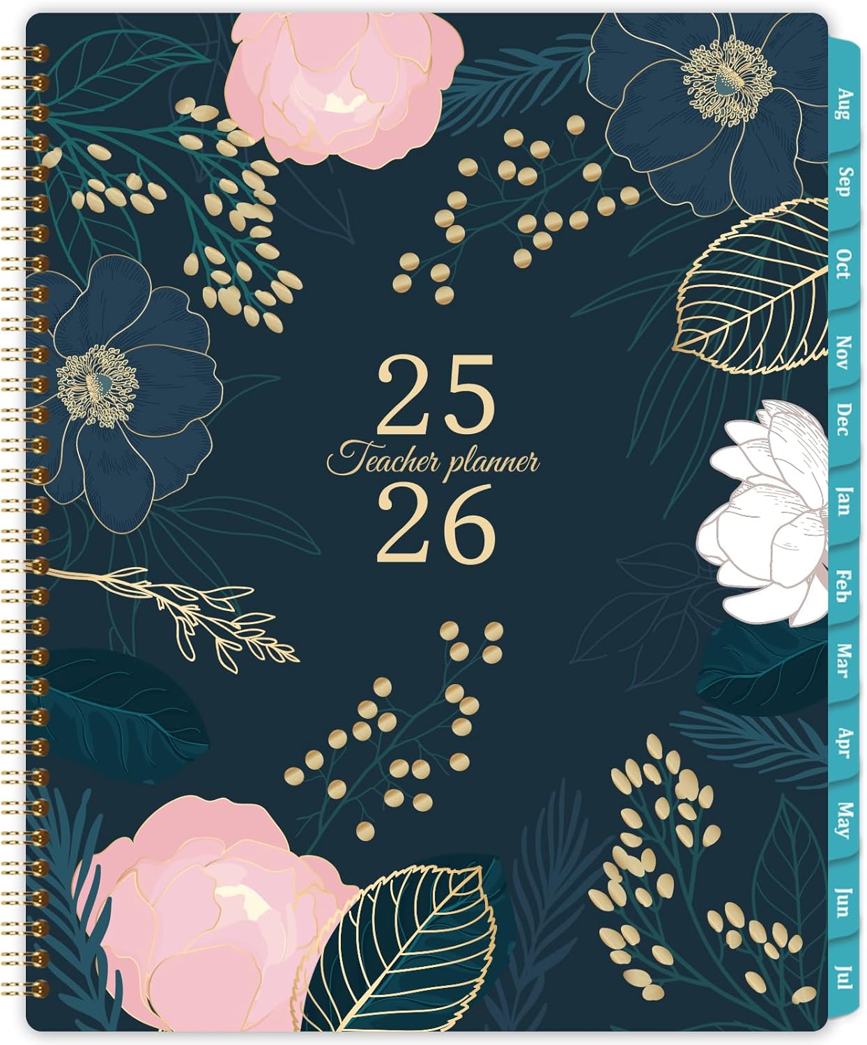 Teacher Planner 2025-2026 - Week to View Teacher Planner from Aug. 2025 to Jul. 2026, Academic Diary 2025-2026, Lesson Plan Book for Teacher