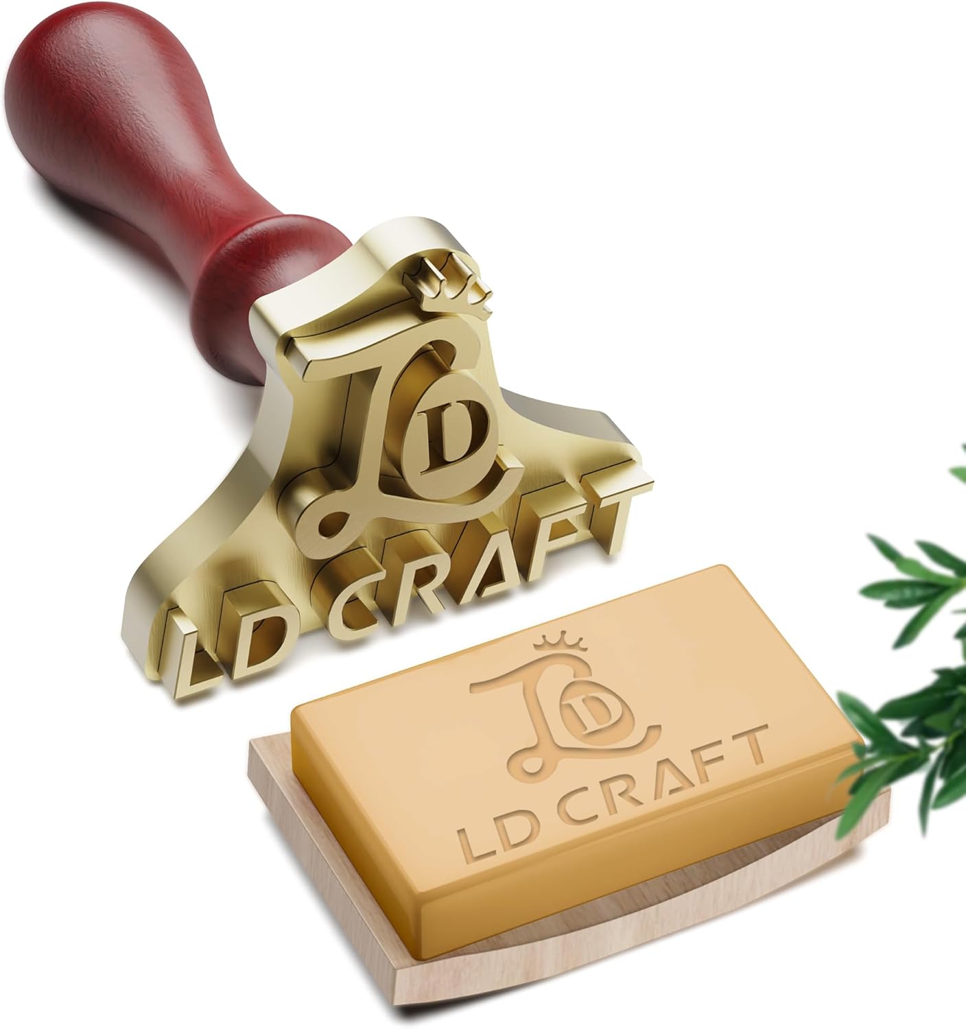 Personalized Soap Stamp for Homemade Soap, 64 Styles, Multi-Size Custom Stamps with Logo Conversion for DIY Soap Making