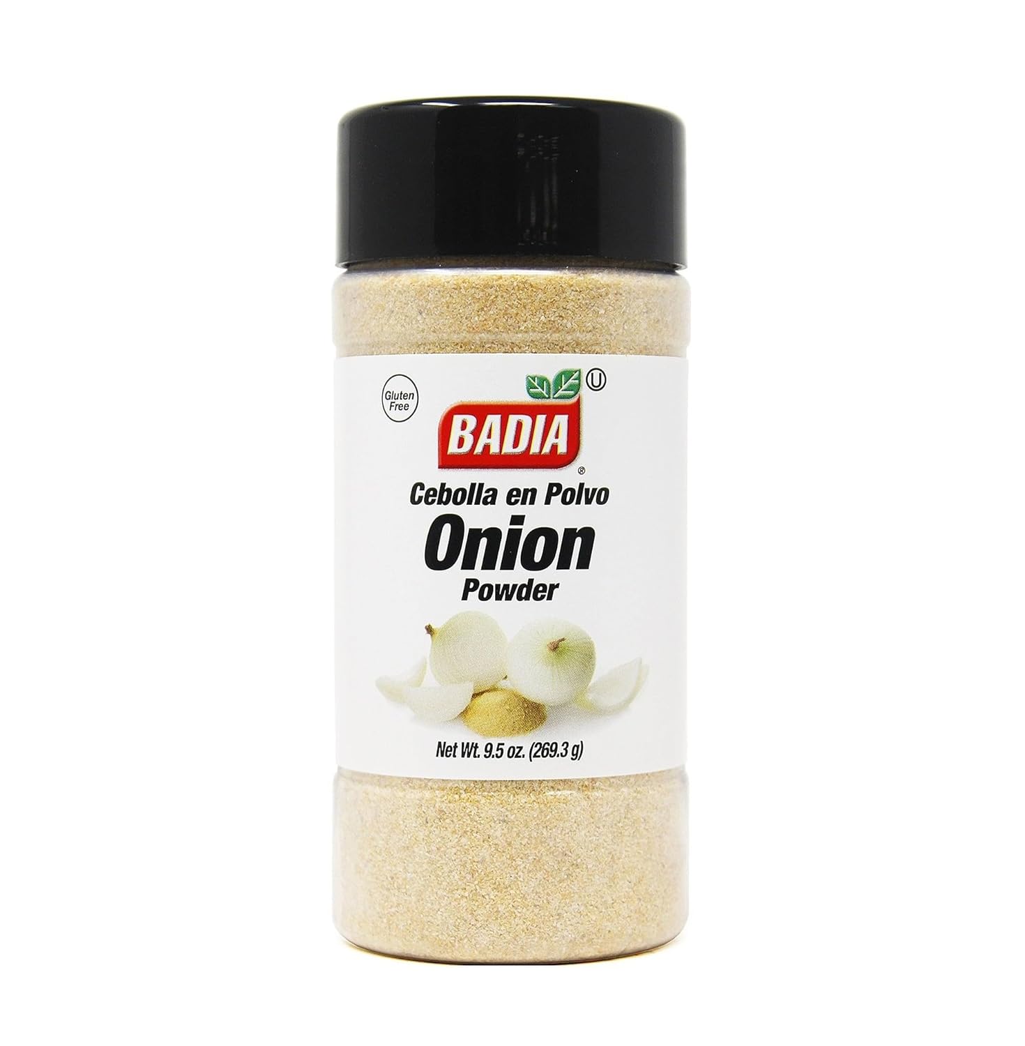 Badia Onion Powder, 9.5 oz – Pure Ground Onion Seasoning, Bold Sweet Savory Flavor, Gluten Free, No MSG, Kosher