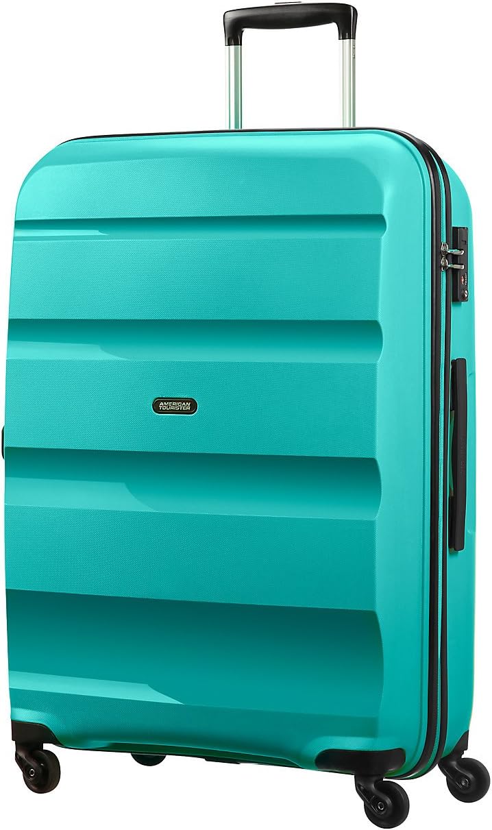 American Tourister Bon AIR - Spinner L, Suitcase, 75 cm, 91L, Turquoise (Deep Turquoise)