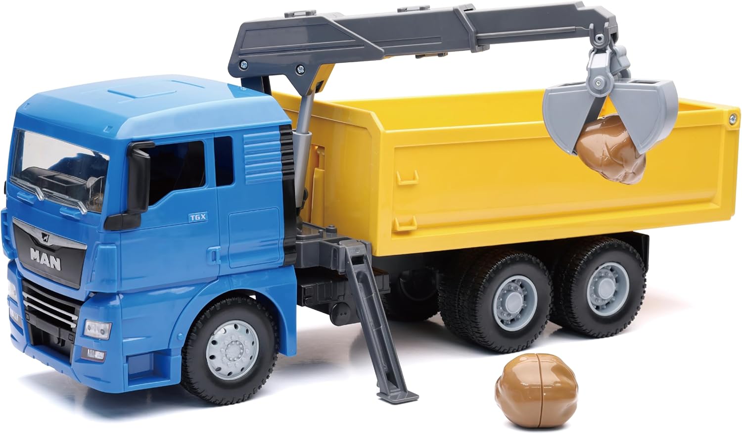 NewRay MAN TGX DUMP TRUCK WITH CRANE SCALE 1:18
