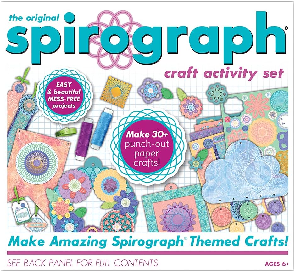 Spirograph — Craft Activity Set — The Classic Way to Make Countless Amazing Designs! — for Ages 6+