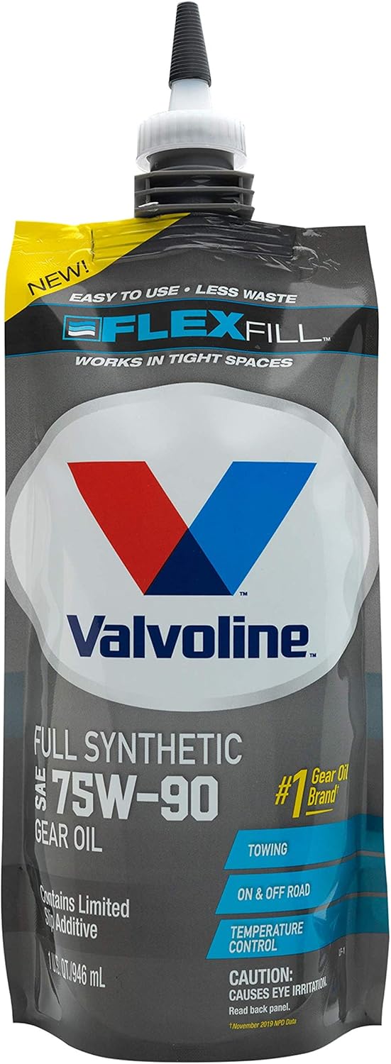 Valvoline FlexFill Advanced Full Synthetic 75W-90 Gear Oil 1 QT Pouch