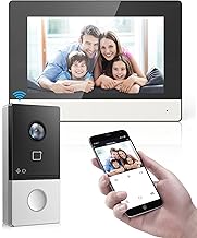 DS-KIS603-P HIK IP Video Intercom Kit Door Phone/Bell 7-inch Colorful TFT Screen 2MP HD Camera Built-in Microphone&Loudspeaker,Noise Suppression,Echo Cancellation,Two-Way Audio Communication