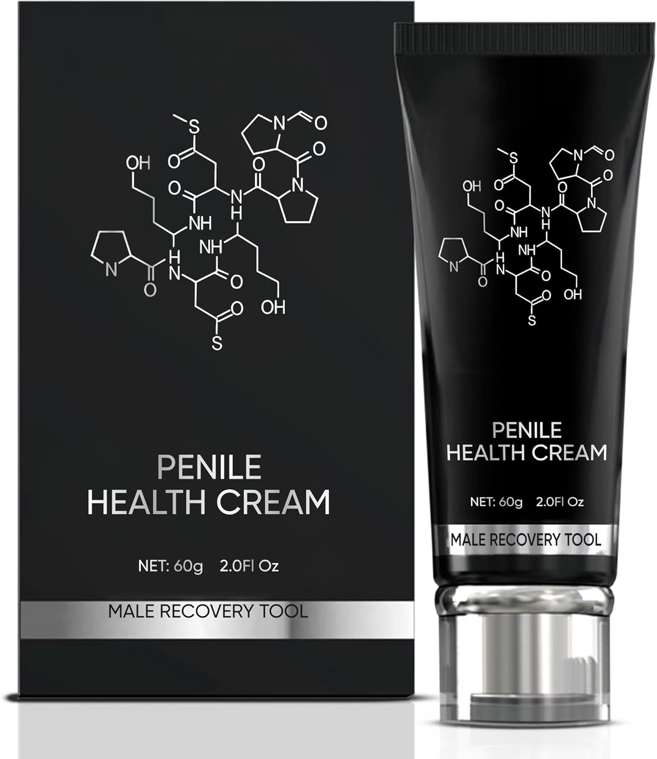 Male Performance Enhancement Med3000 Penile Gel for Men – Clinically Proven Topical Formula for Support and Strength