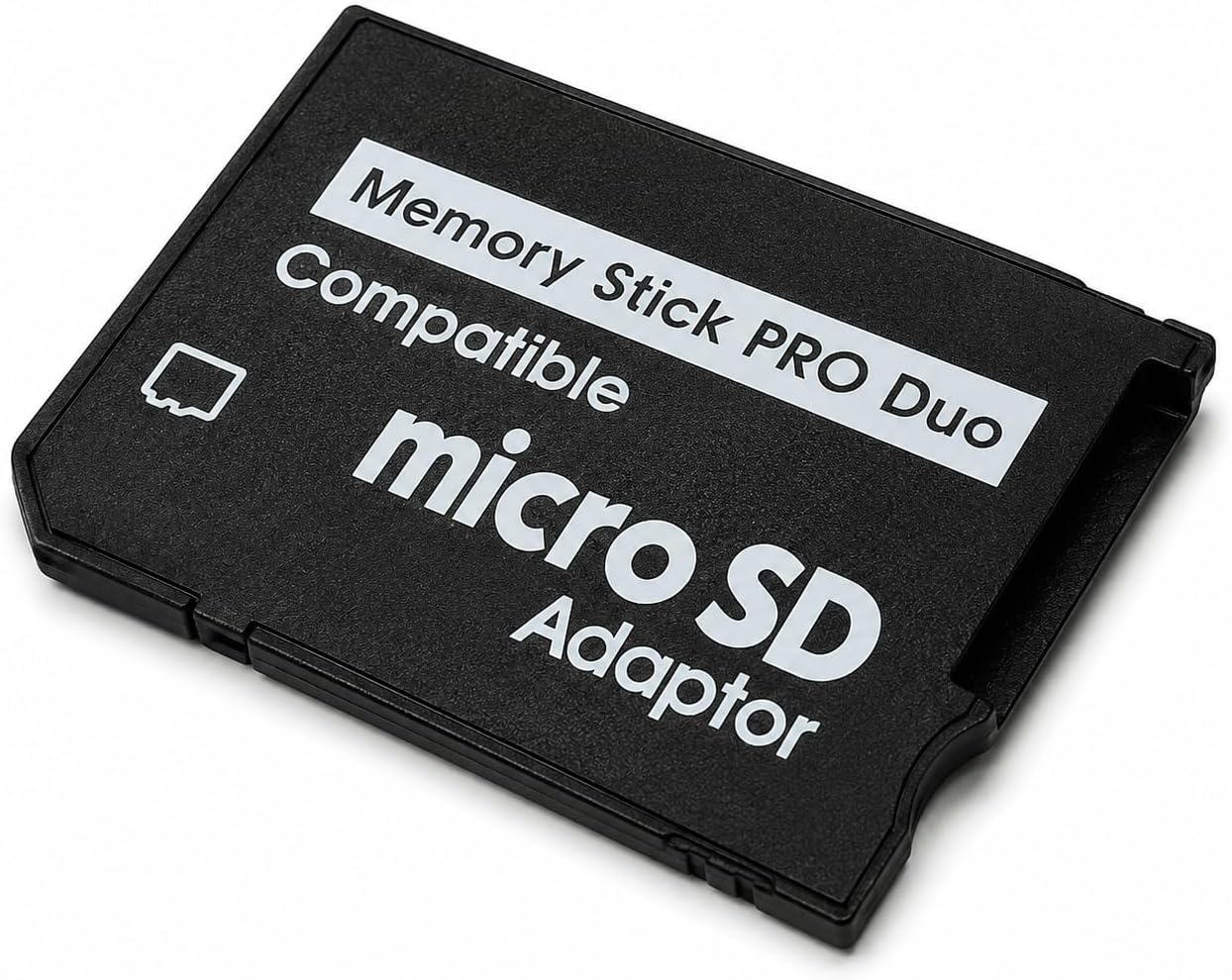 DRUT Micro SD to Pro Duo Memory Card Adapter, Max 128GB