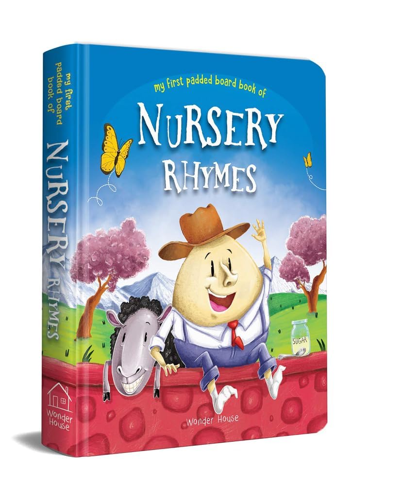 Nursery Rhymes Board Book: Illustrated Classic Nursery Rhymes (My First Book series)