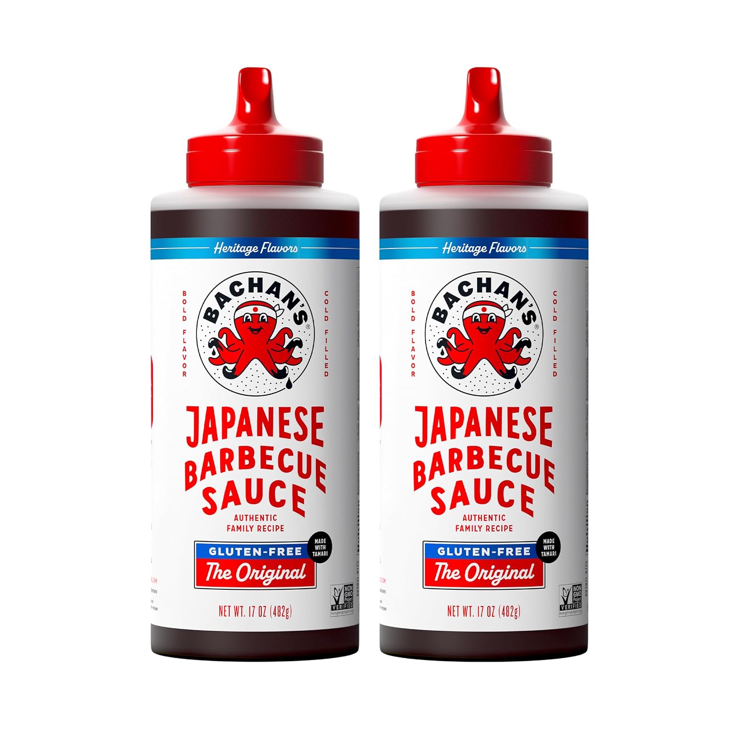 Bachan's Japanese Barbecue Sauce, Gluten Free | 17 OZ | Pack of 2