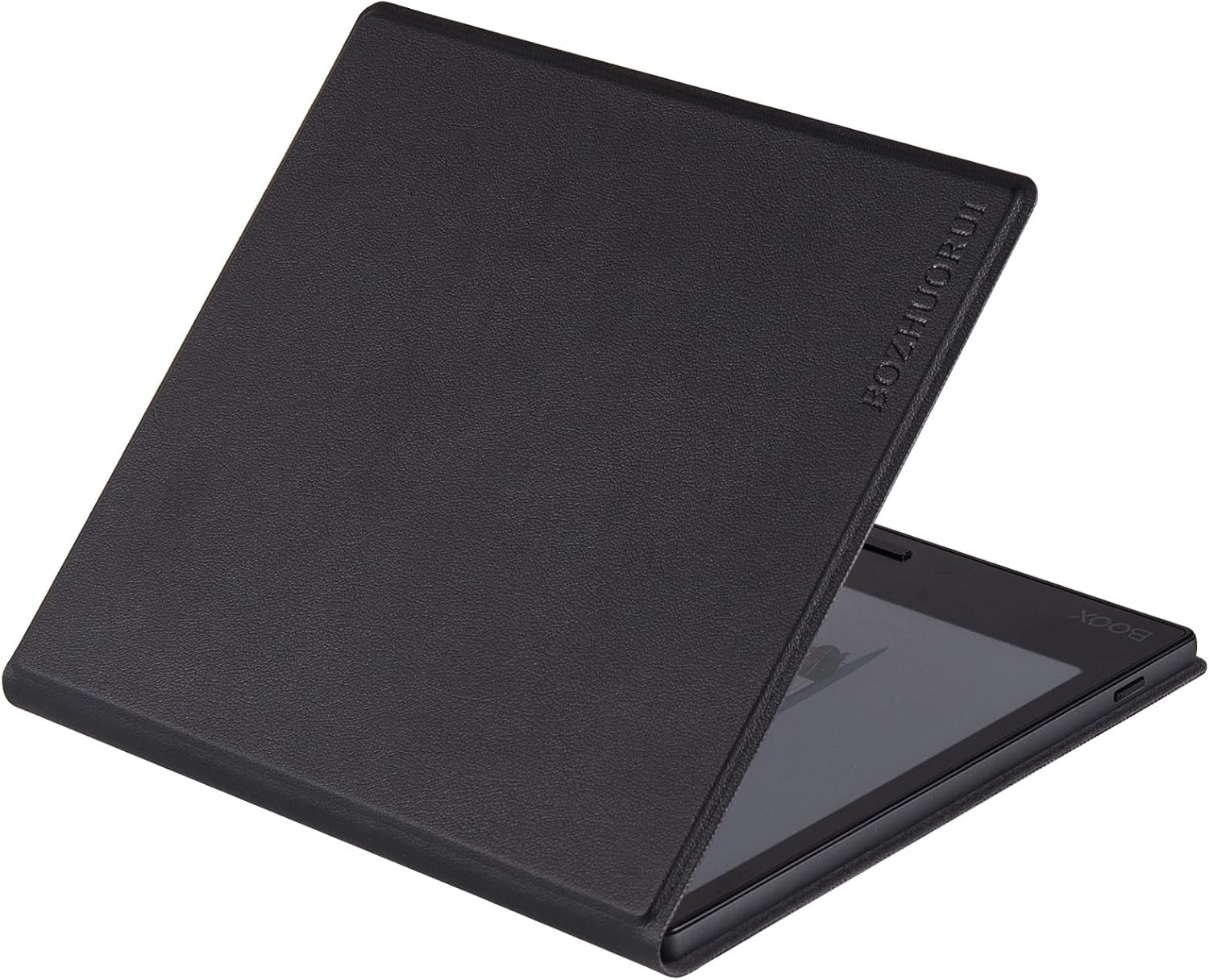 BOZHUORUI Case for 7" Onyx Boox Go 7 & Go 7 Color e-Reader (1/2th Gen,2024/2025 Released) - Slim Lightweight Magnetic Cover with Auto Sleep/Wake (Black)