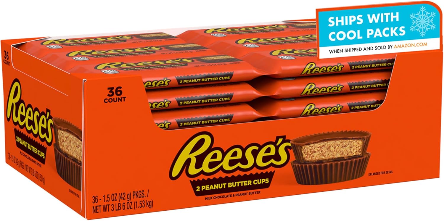 Reese's Peanut Butter Cups, 40 g (Pack of 72)