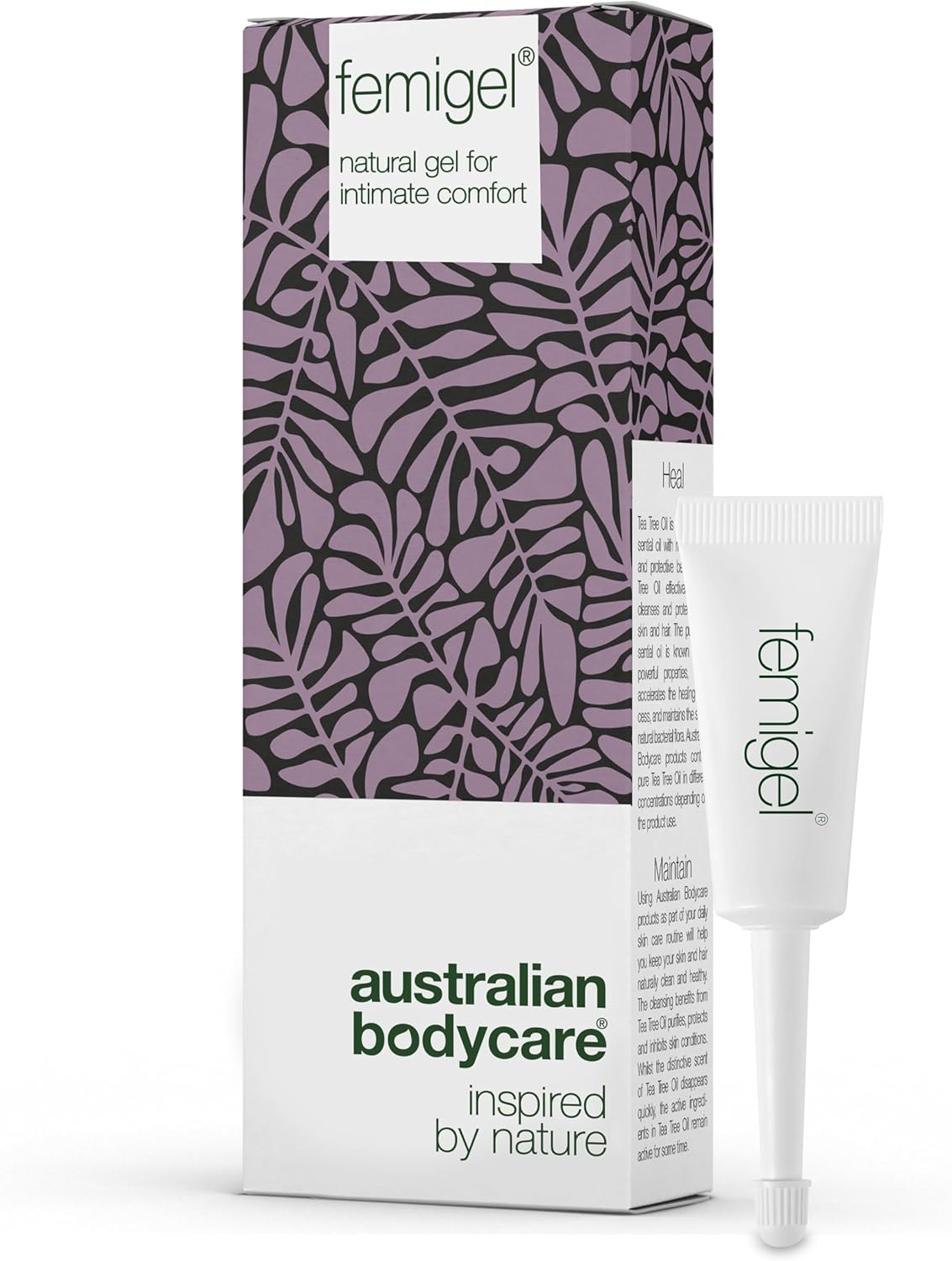 Femigel Intimate Gel for Vaginal Dryness, Itching, and Odor Relief – Hormone-Free, pH-Balanced, Dermatologically Tested