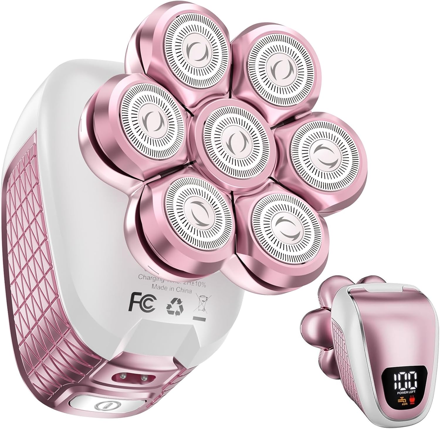 Electric Razors for Women, 5 in 1 Electric Shaver for Women, Cordless Painless Hair Remover for Legs Bikini Face Lips Hairs