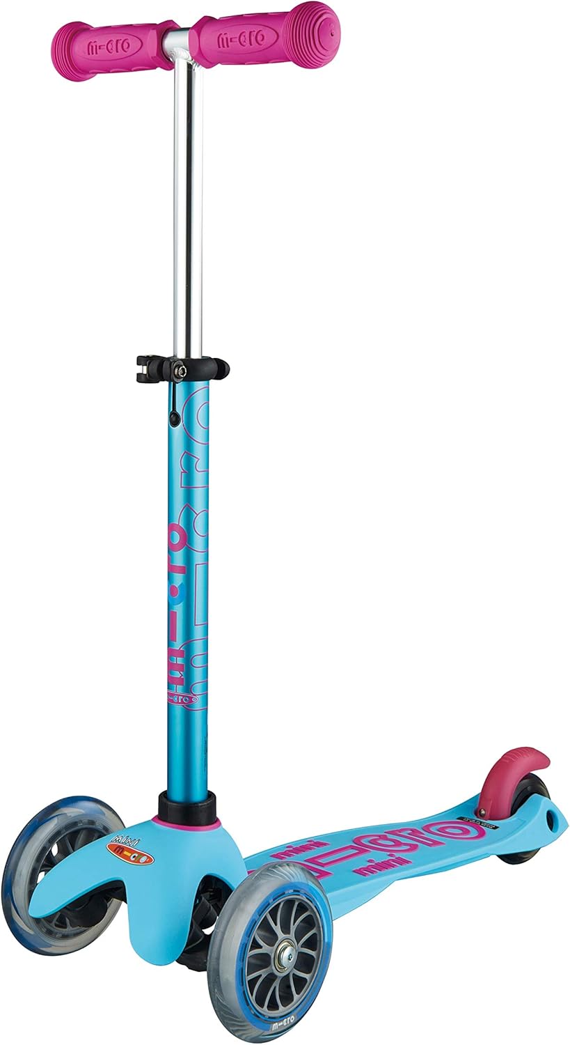 Micro Kickboard - Mini Deluxe - Three Wheeled, Lean-to-Steer Swiss-Designed Micro Scooter