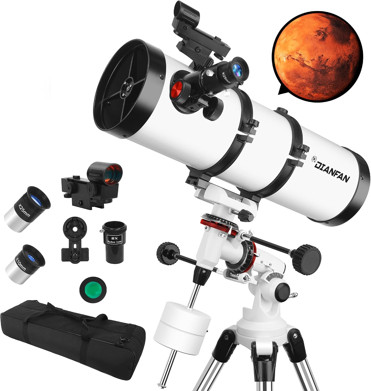 150EQ Professional Astronomy Telescope for Adults High Powered
