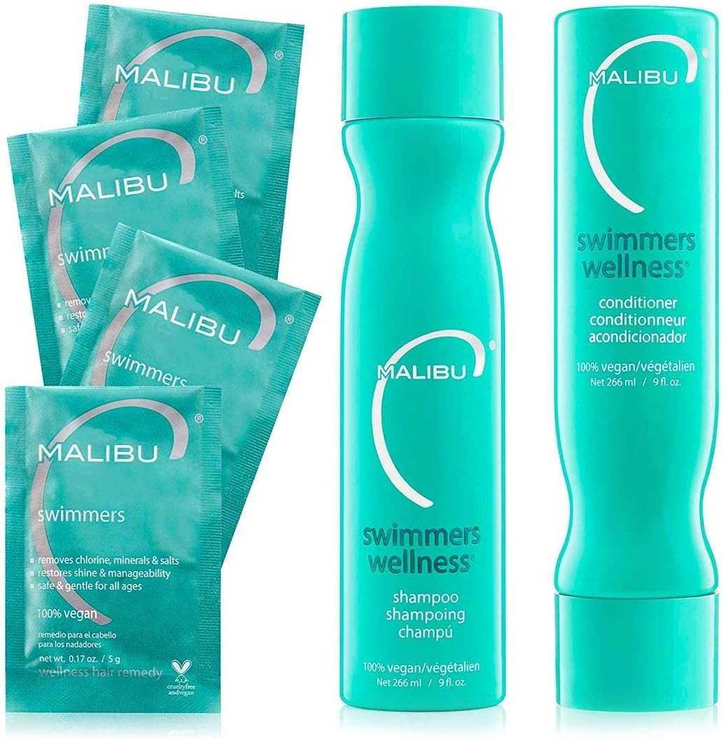 Malibu C: Swimmers Wellness Treatment Kit, Includes Swimmers Wellness Shampoo