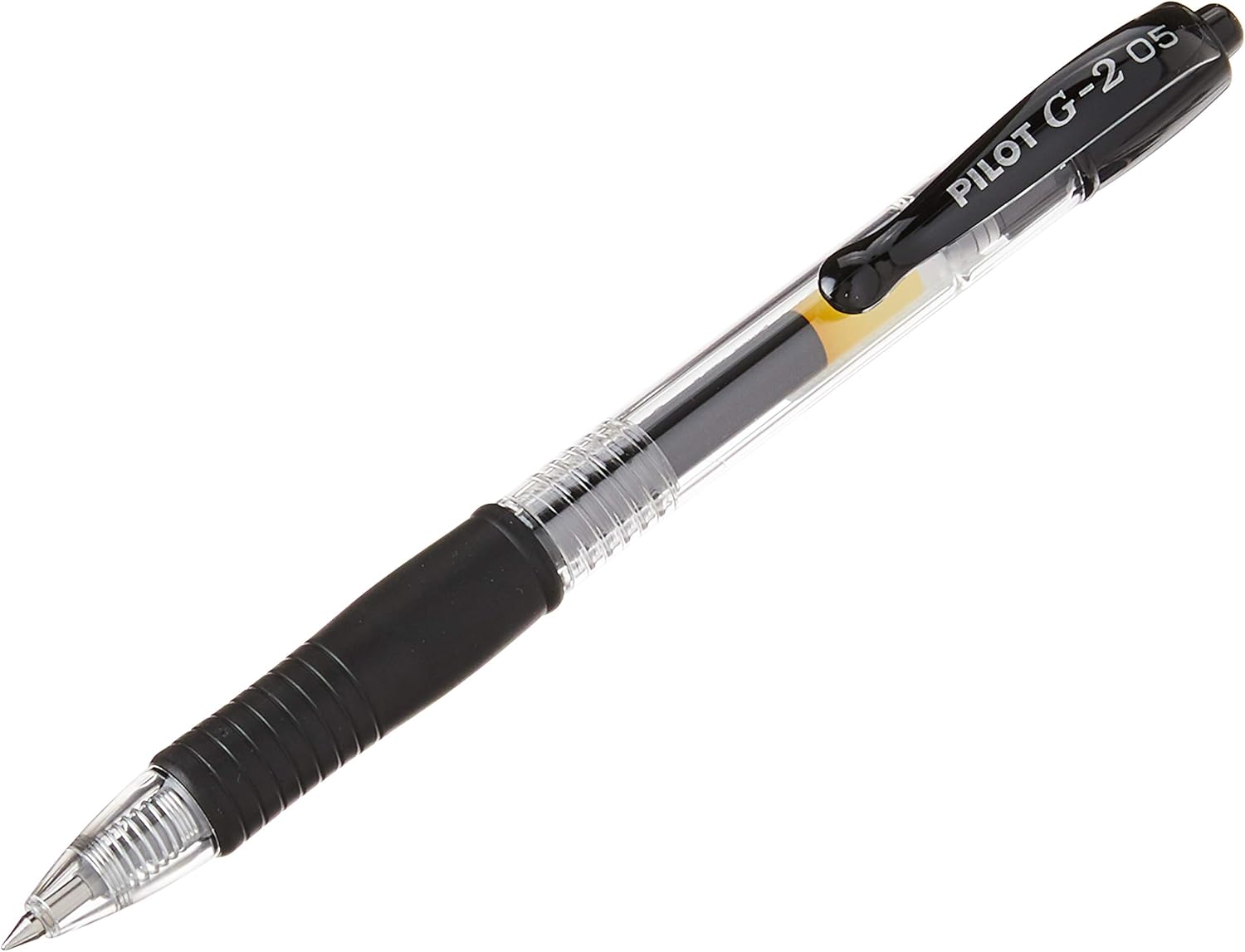 Pilot 040101201 G205 Retractable Gel Rollerball 0.5 mm Tip (Box of 12) - Black