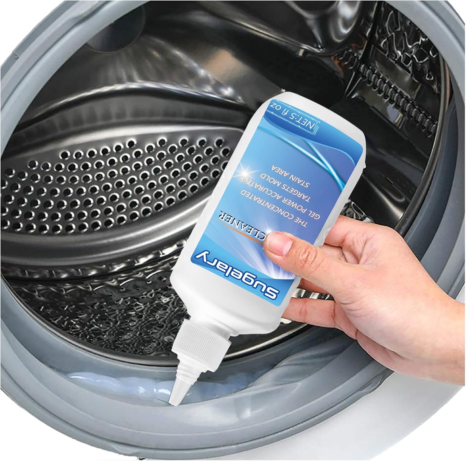 Sugelary Home Remover Gel, Household Cleaner for Washing Machine, Refrigerator Strips, Grout Cleaner Best for Home Sink, Kitchen, Showers