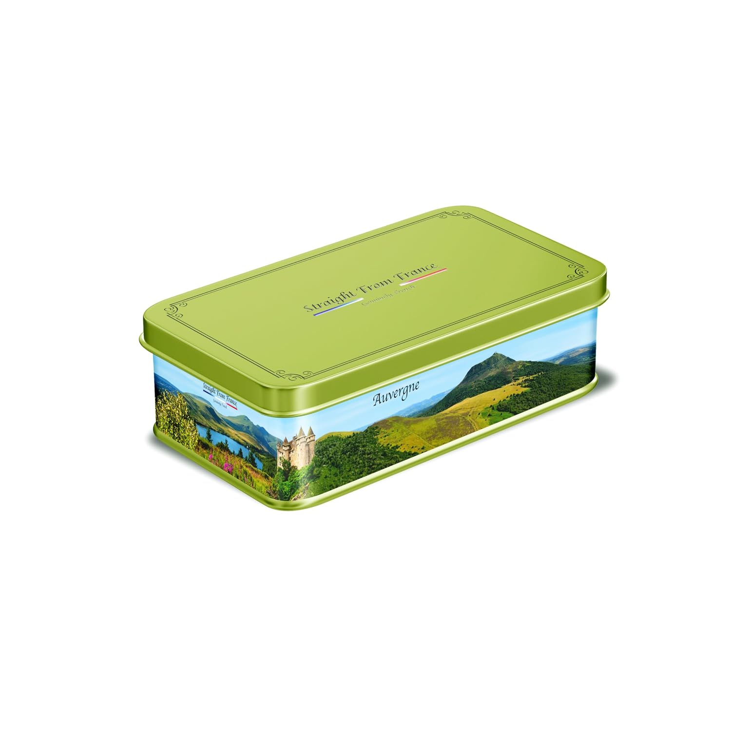 Straight from France Genuinely French Fruit Gummy Candies in Gift Tin