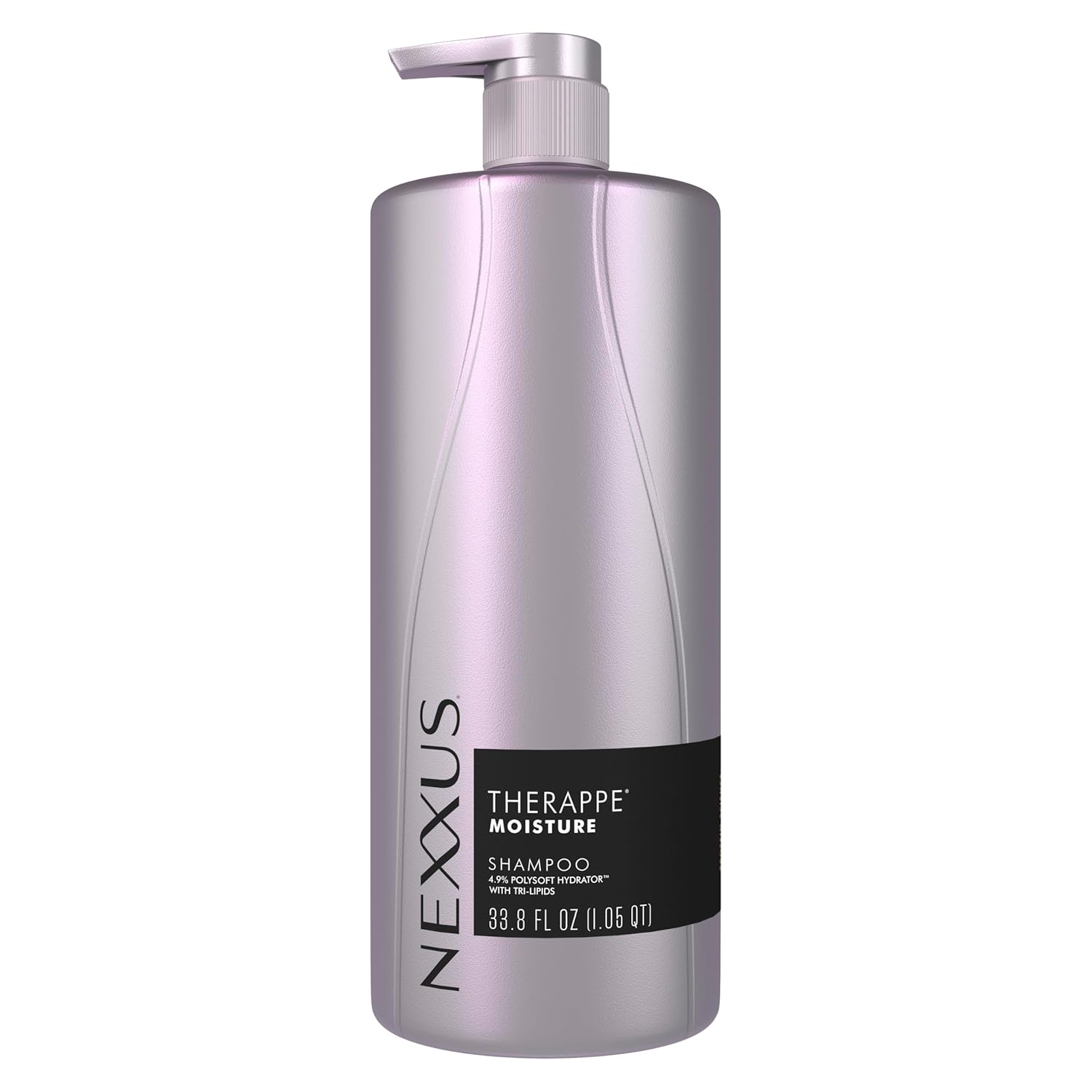 Nexxus Therappe Moisturizing Shampoo Ultimate Moisture for Dry Hair Silicone-Free, Moisturizing ProteinFusion with Elastin Protein and Green Caviar 33.8 oz