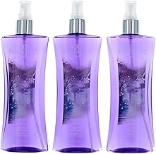 Twilight Mist by Body Fantasies, 3 Pack 8oz Fragrance Body Spray Women