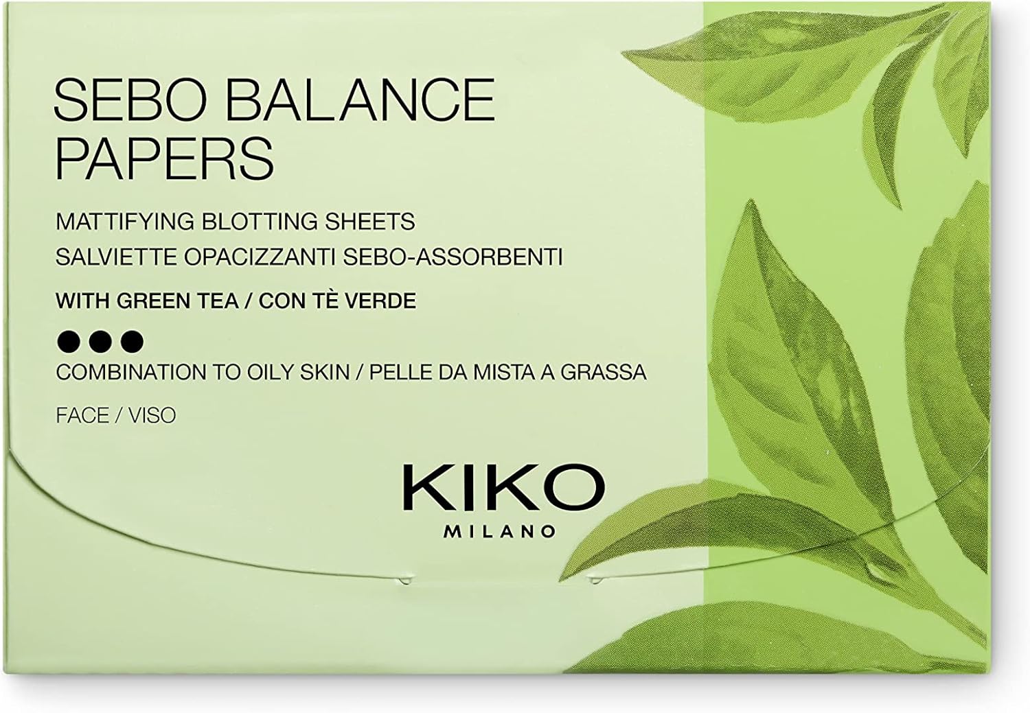 KIKO Milano Sebo Balance Papers | Matte-Finish Wipes