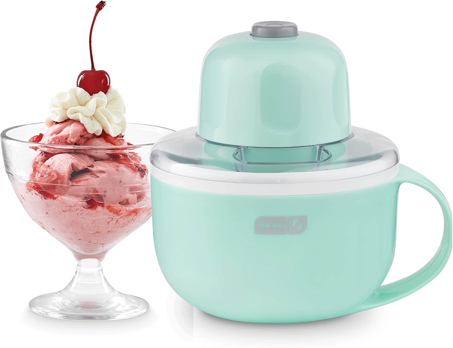 DASH My Mug Ice Cream Maker, for Ice Cream, Gelato, Sorbet, Frozen Yogurt, and Custom Mix-Ins