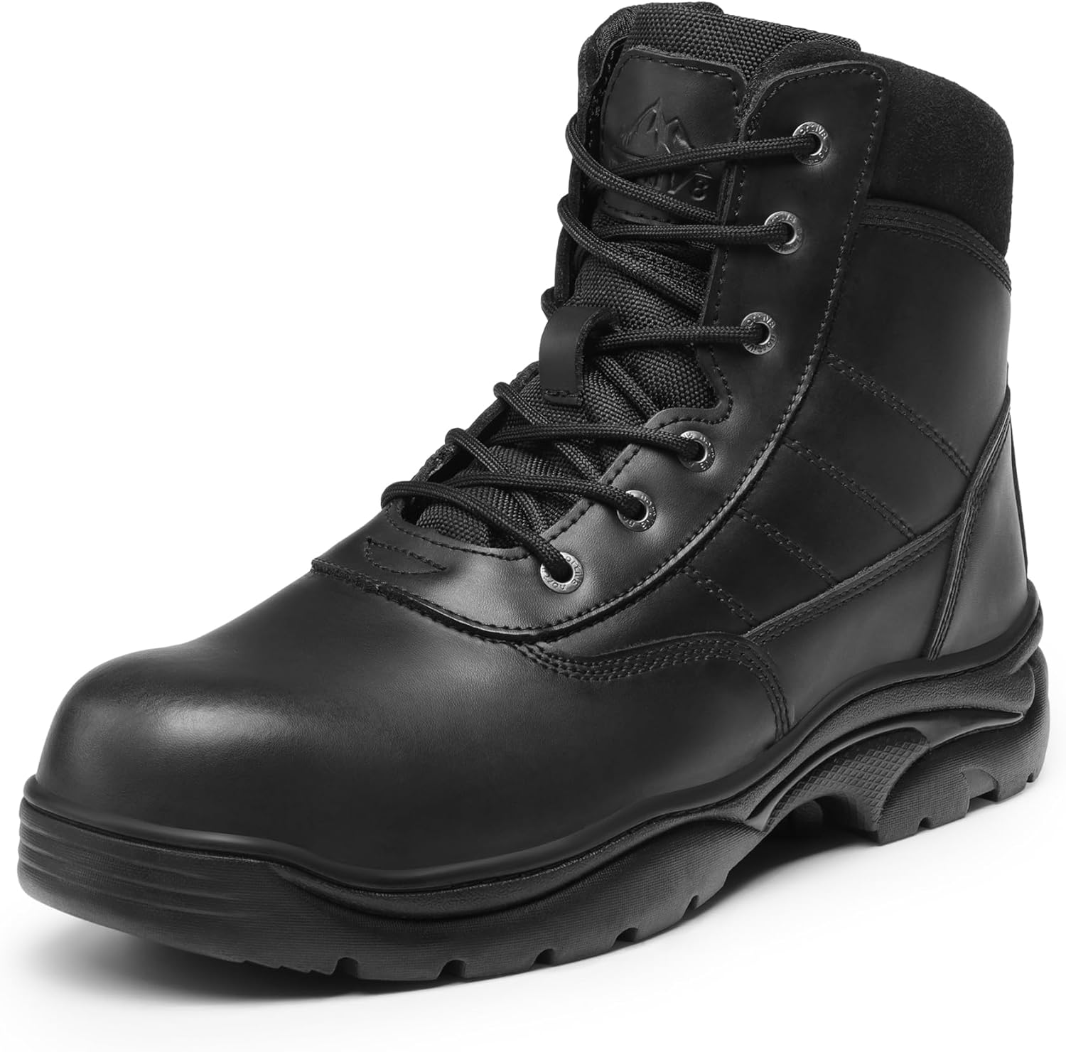 NORTIV 8 Men's Steel Toe Work Boots Breathable Ankle Safety Industrial & Construction Boots CONTRACTOR