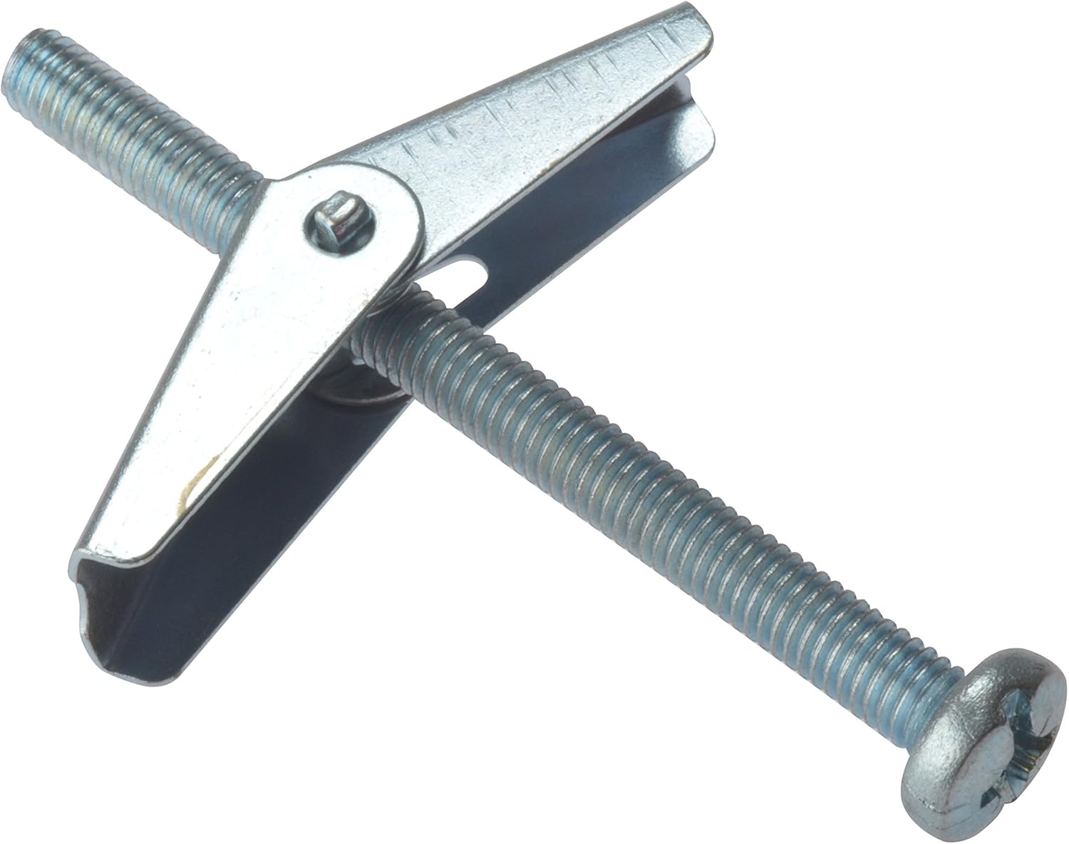 ForgeFix Plasterboard Spring Toggles | M6 x 75mm | Zinc Plated | Bag 10