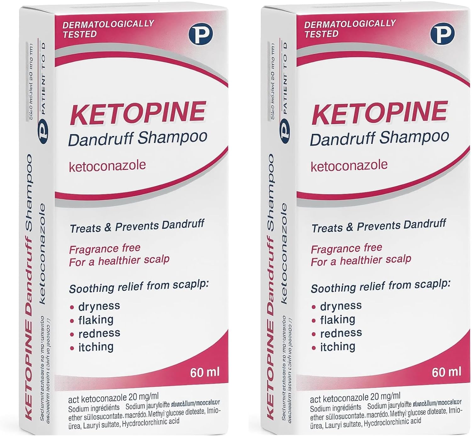 Ketopine Anti-Dandruff Shampoo 60ML - Pack of 2