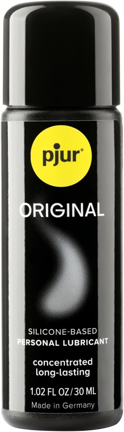 pjur Original Silicone-Based Lubricant, Premium Lube for Men, Women & Couples, Odorless, 30ml / 1.02 fl.oz