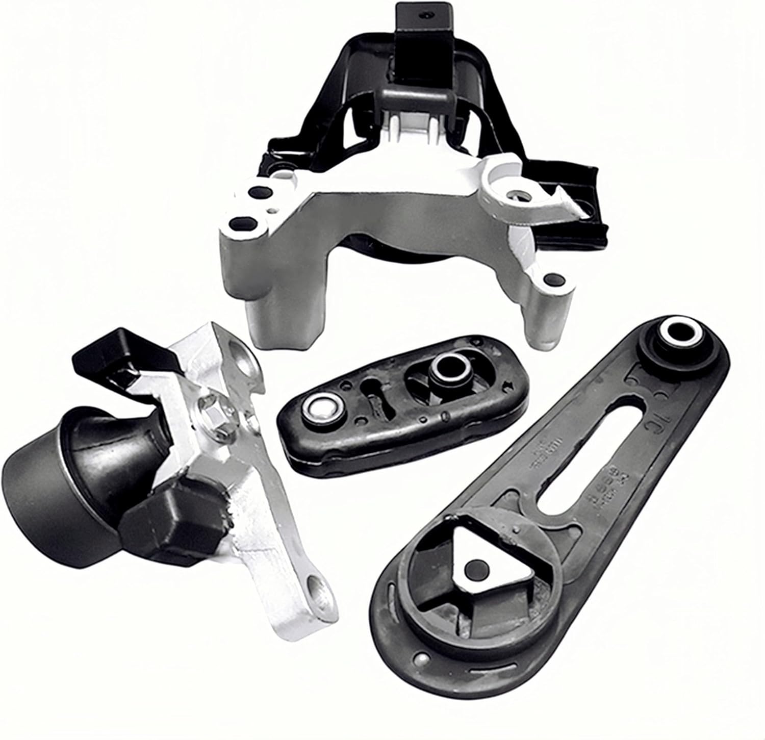 Engine Motor and Trans Mount 4pcs Compatible with Nissan Sentra 2.0L 2007-2012 Replacement for A4348 A4345 A4318 A4346
