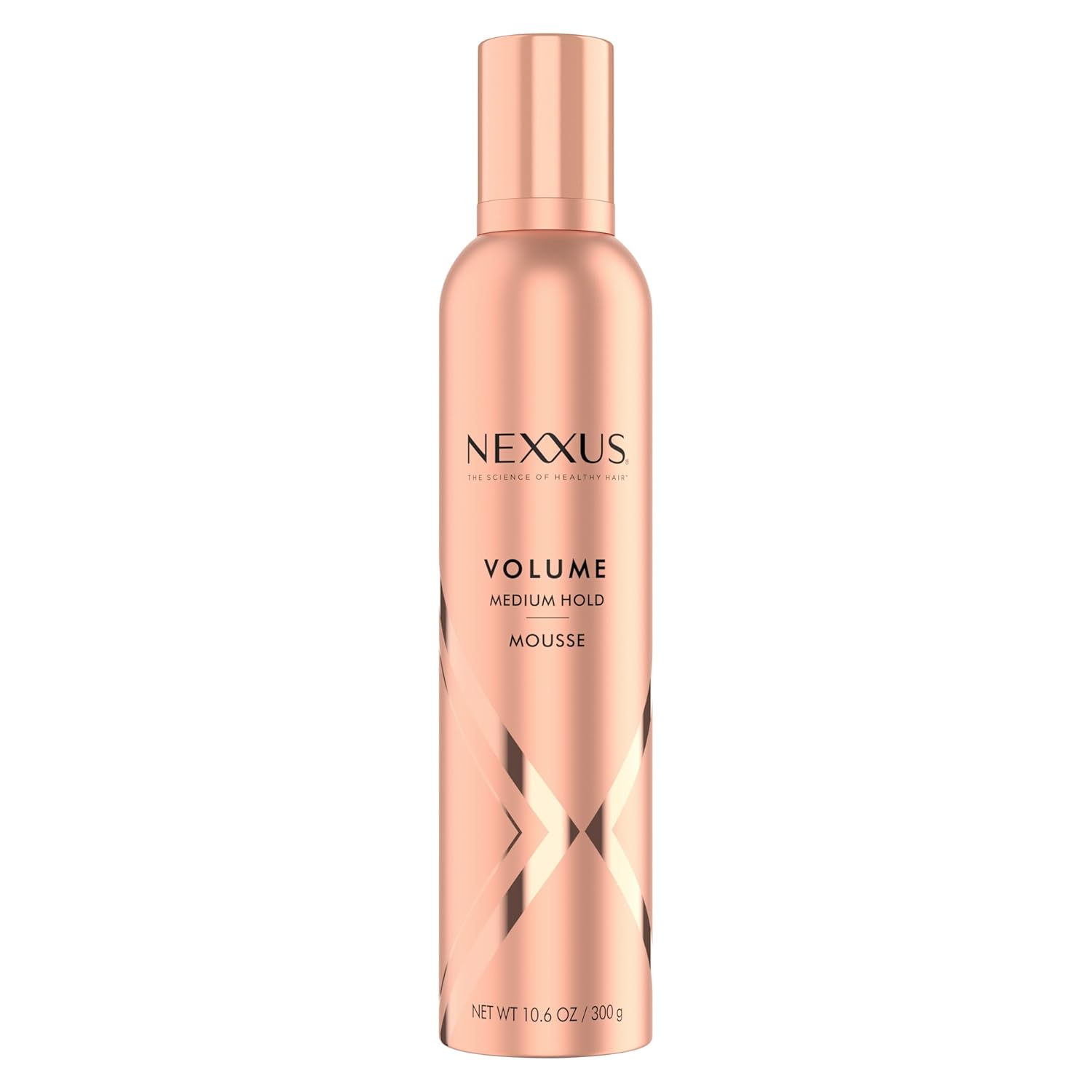 Nexxus Volumizing Foam Hair Mousse, Volume Volumizing Mousse, Hair Styling Mousse, Pink, 10.6 Ounce (Pack of 1)
