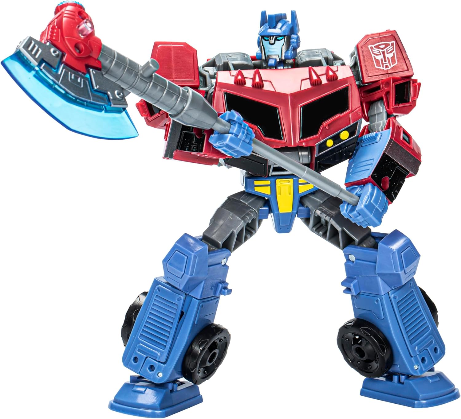 Transformers Legacy United Voyager Class Animated Universe Optimus Prime, 7-Inch Converting Action Figure, 8+