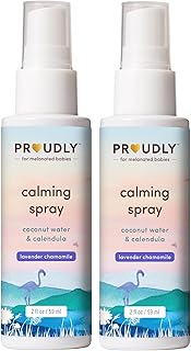 PROUDLY Calming Spray by Gabrielle Union & Dwyane Wade, Gentle Room, Linen & Skin Mist, Sleep Mist with Natural Fragrance, Lavender & Chamomile, 2-Pack (2 oz each)