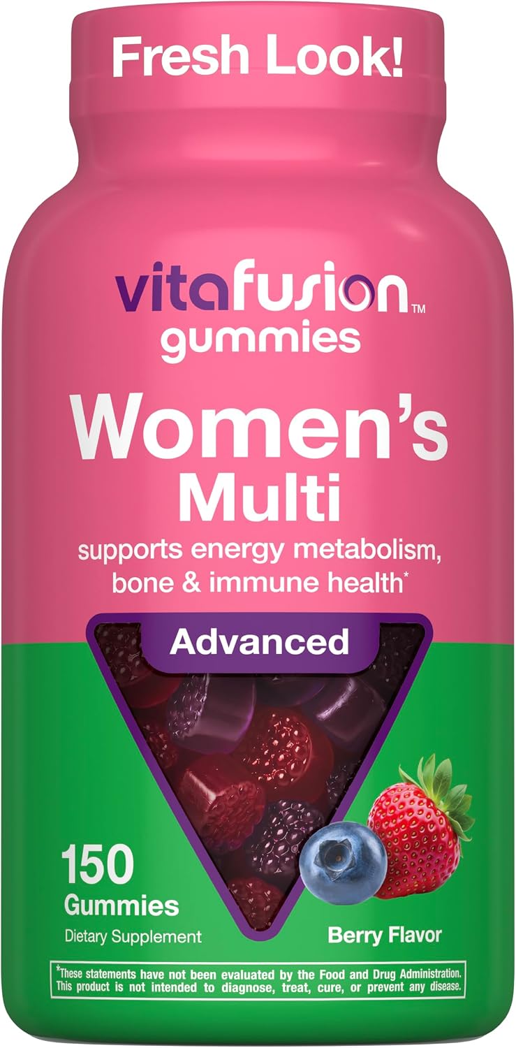 Vitafusion Women's Multivitamin Gummy | Yummy Berry Flavor | 150 Gummies