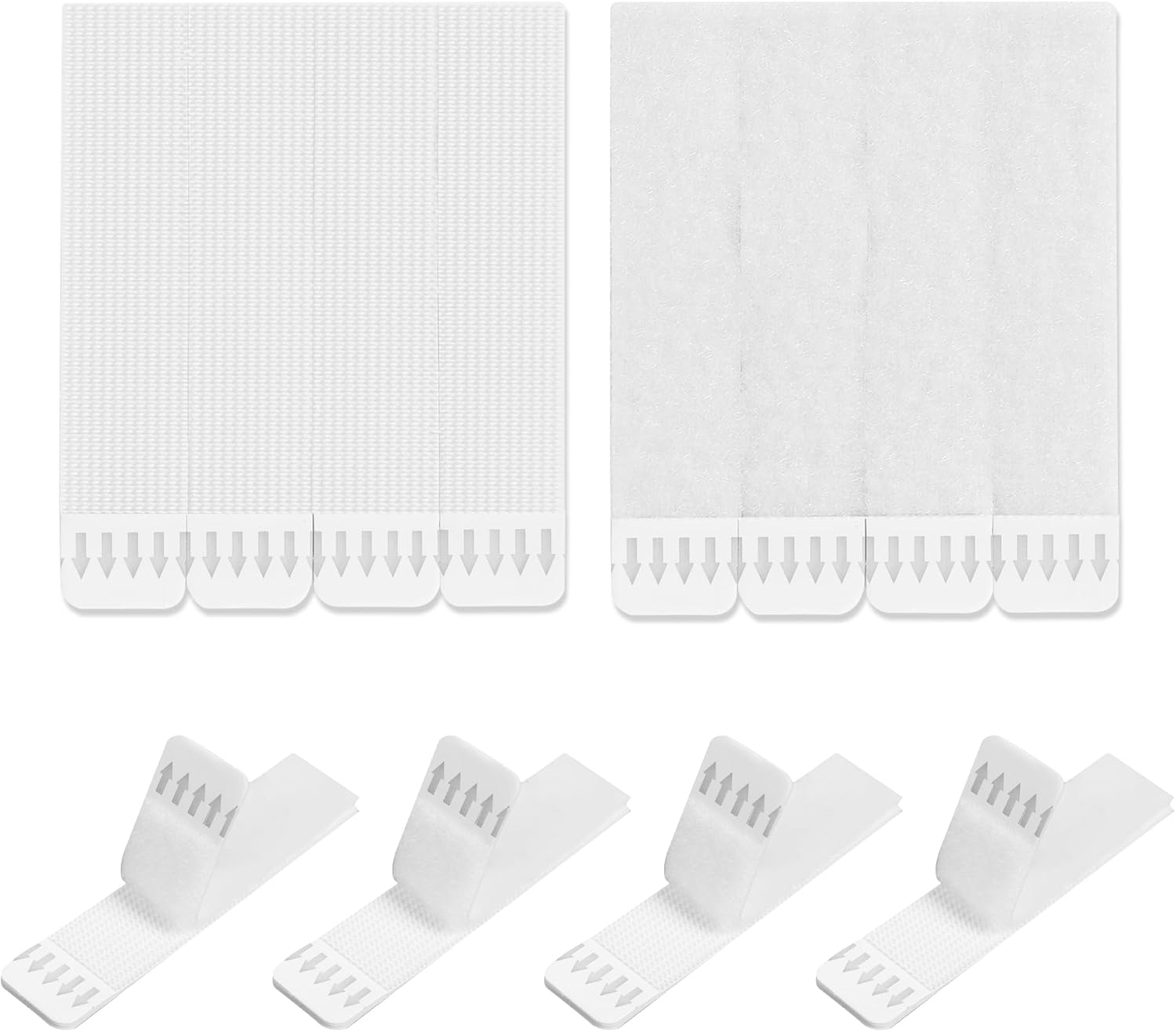 36 Pairs(72 Strips) Heavy Duty Picture Hanging Strips No Nails Needed, Damage Free Adhesive Mounting Strips for Pictures and Photos Frame Hanging (19*92mm)