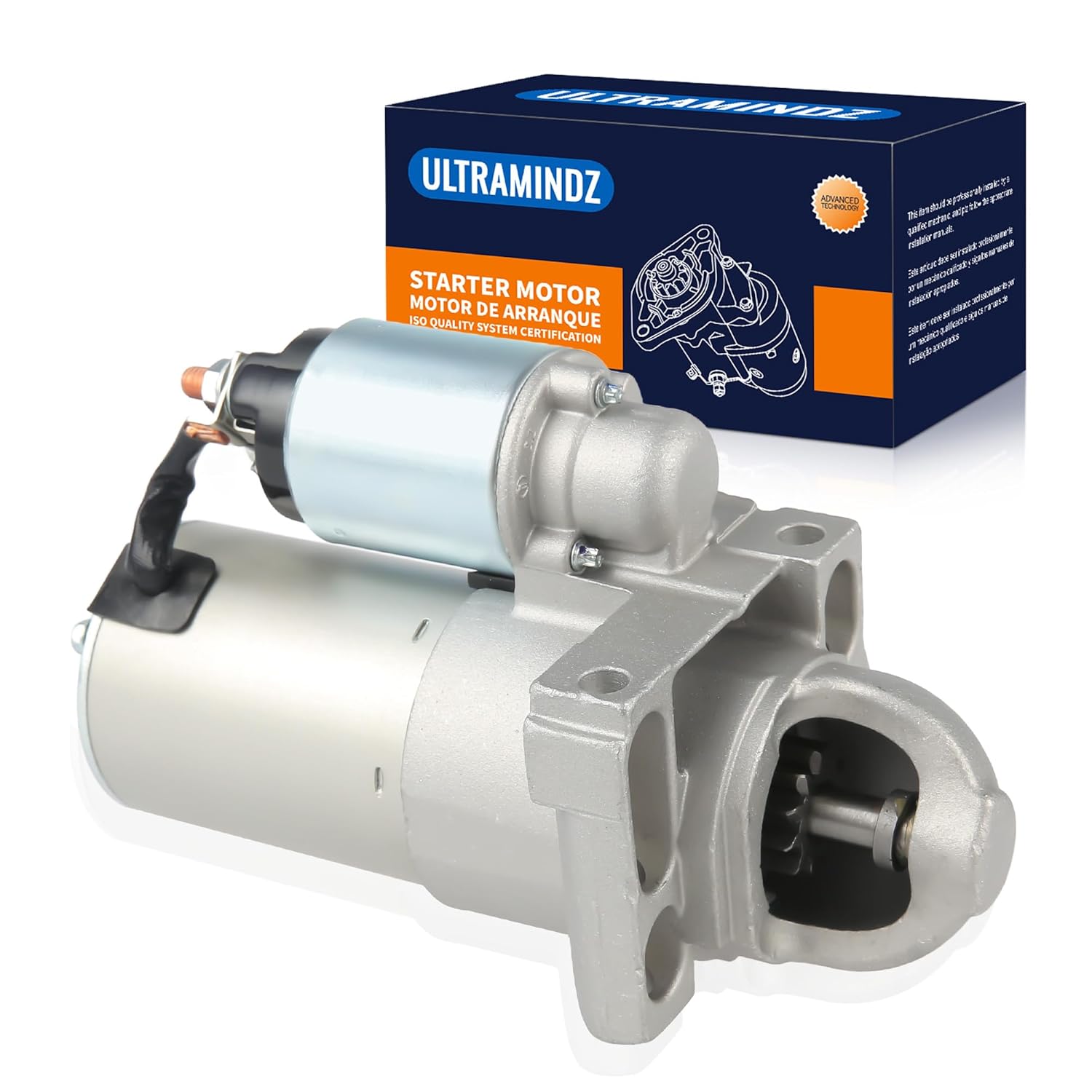 Starter for GMC 6.0L 6.2L 2006-2008 Yukon XL 1500 2500 Sierra 1500 2500 HD 3500 HD Savana 2500 3500 for Cadillac 6.0L 6.2L Escalade EXT ESV 2006-2008 for Isuzu NPR NPR-HD 6.0L 89017844 19168042 6757N