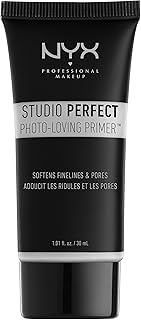 NYX PROFESSIONAL MAKEUP Studio Perfect Primer, Vegan Face Primer - Clear