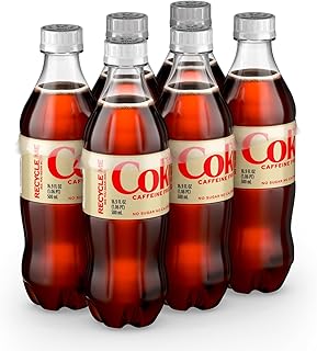 Caffeine Free Diet Coke, 16.9 fl oz, 6 Pack (Package May Vary)