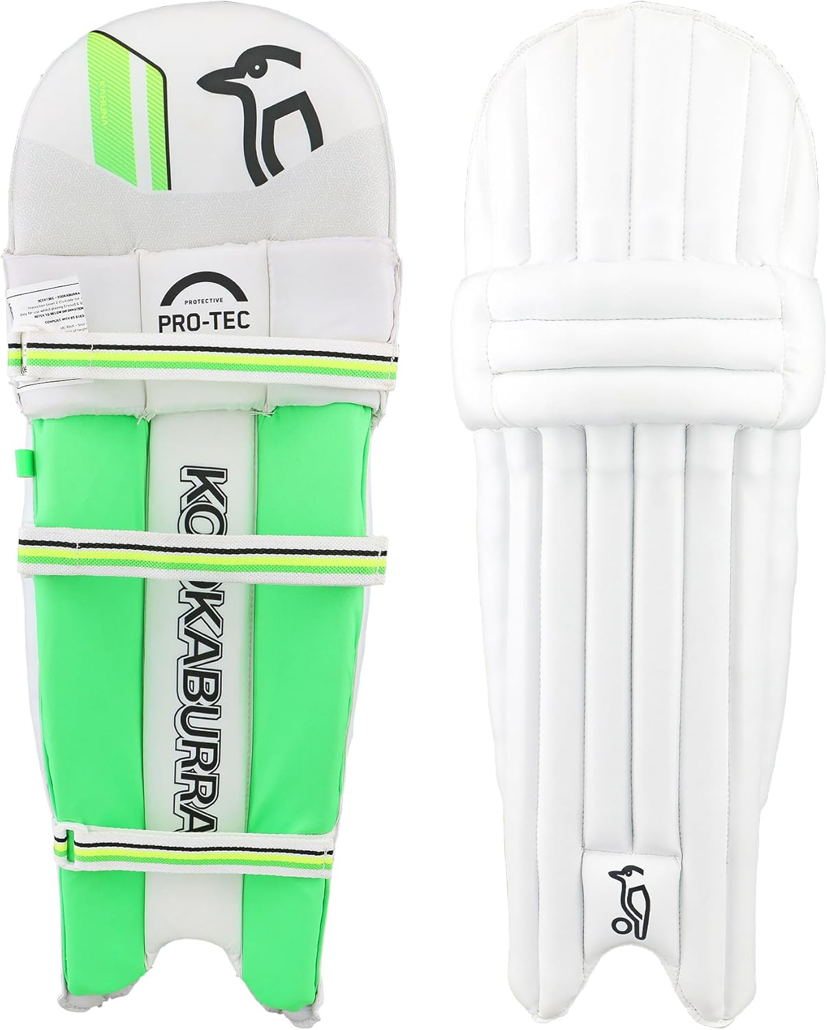 Kookaburra Kahuna 6.1 Batting Pads - Size Junior, White
