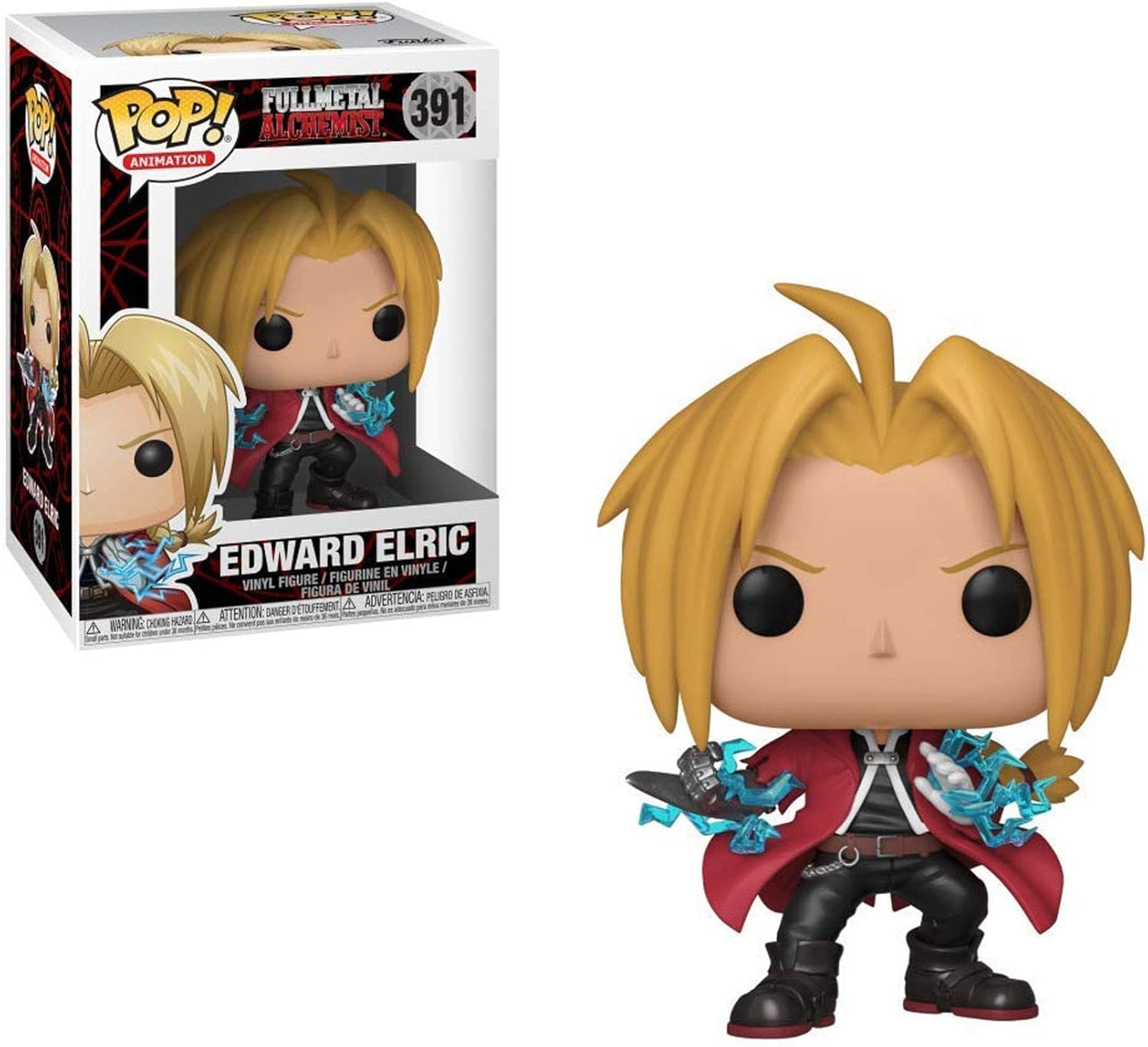Funko Pop Animation: Full Metal Alchemist - Ed (Styles May Vary) Collectible Figure, Multicolor
