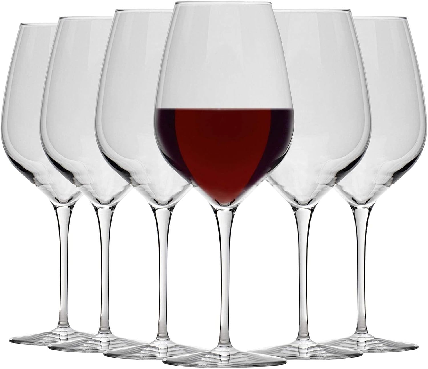 Bormioli Rocco Inalto Tre Sensi Wine Glass, 22 oz., X-Large, Clear