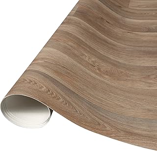 Mohawk Elite Sheet Vinyl Flooring in Winnipeg Oak | 8'6"W x 10'L Roll | Easy DIY Friendly Installation | Durable/Waterproof/Dent Resistant | (85 SQFT)