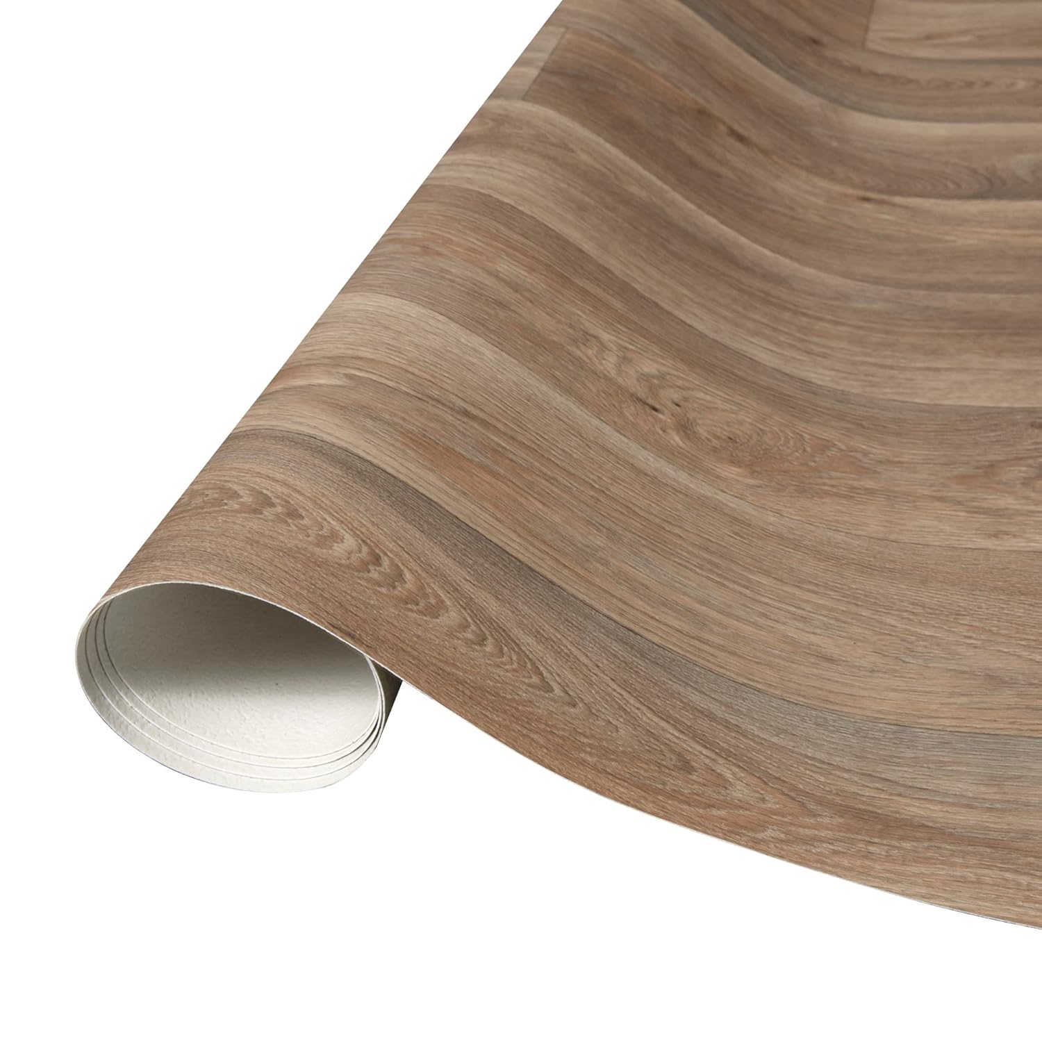 Mohawk Elite Sheet Vinyl Flooring in Winnipeg Oak | 8'6"W x 10'L Roll | Easy DIY Friendly Installation | Durable/Waterproof/Dent Resistant | (85 SQFT)