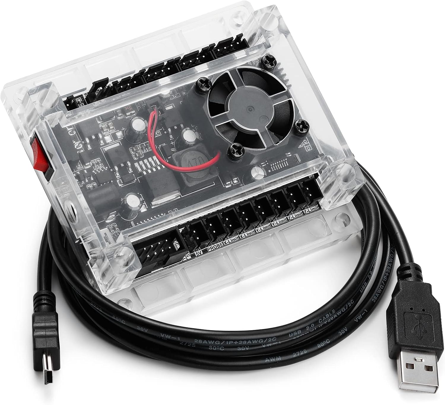 SainSmart Genmitsu CNC Router Machine Controller Board with ABS Case for CNC 1810-PRO/3018/3018-PRO