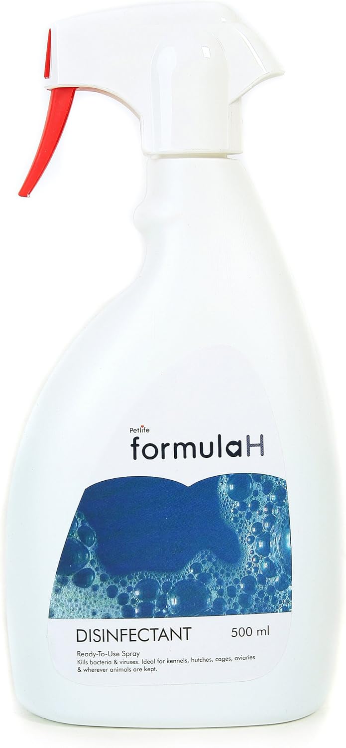 Formula H Petlife Veterinary General Disinfectant Trigger Spray, 500ml