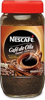 NESCAFE Cafe de Olla, Cinnamon Flavored Instant Coffee, 6.7 oz. Jar