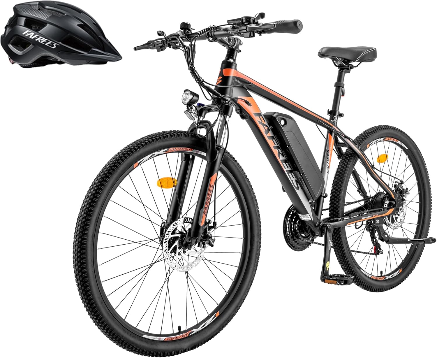 Fafrees Official Electric Bike, 250W E-Bike UK Legal, 80KM Range, 36V 13Ah Battery, 25KM/H, Electric Bicycle for Adults, 21 Speed IP54 Waterproof, Aluminum Alloy Frame
