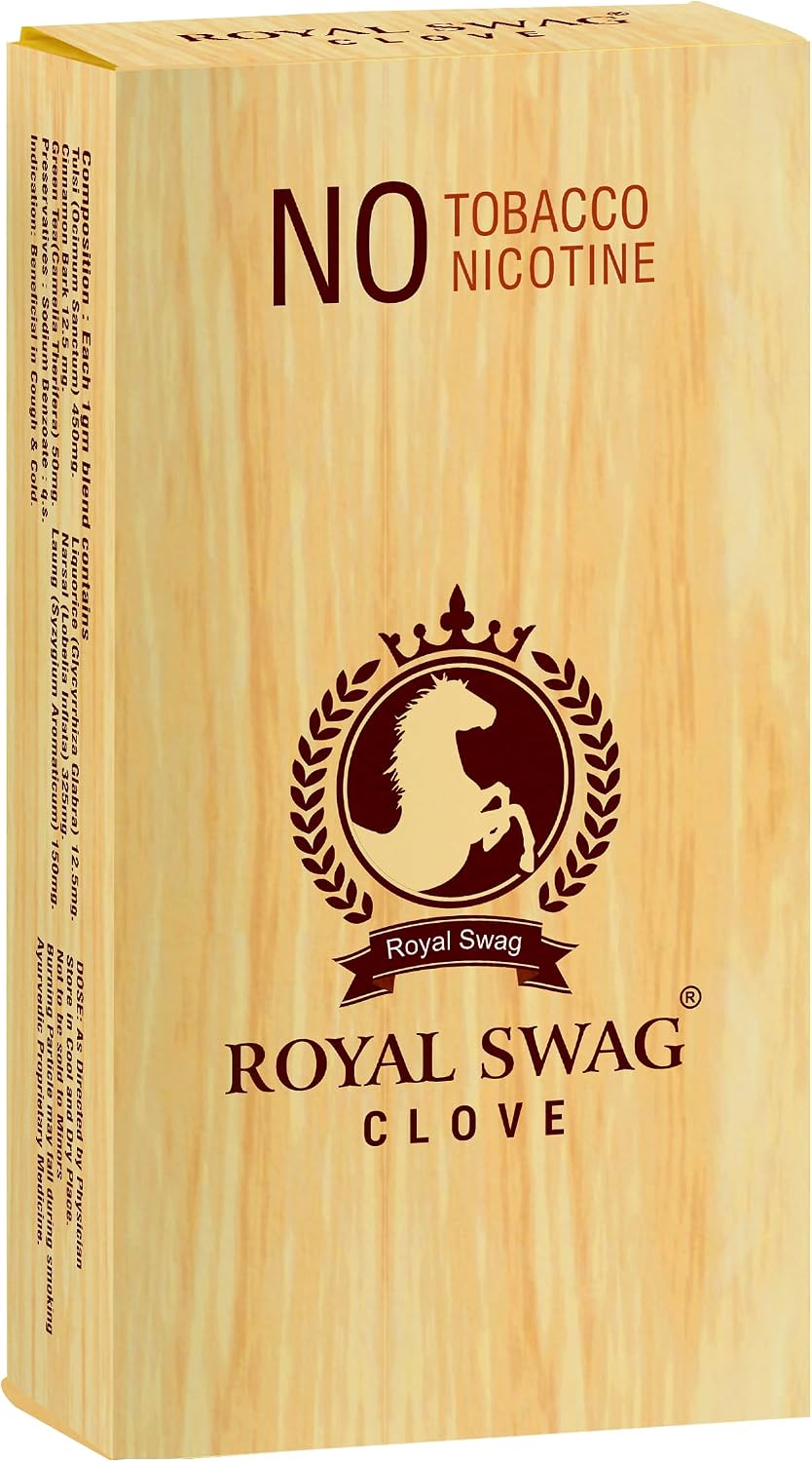 Herbal Cigarette 100% no Tobacco 10/Pack (Clove)