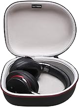 Headphone Headset Case Compatible with JBL, Beats, Sony, Soundcore Anker, Raycon, TOZO, SteelSeries, Logitech, Jabra, Bose, Audio-Technica, Sennheiser Headphones, Black+Grey